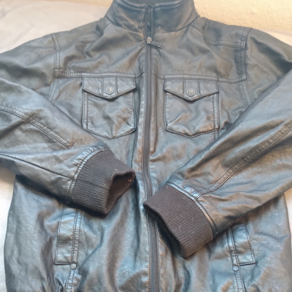 Leather jacket